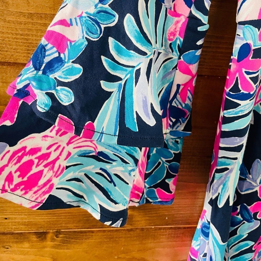 Lilly Pulitzer Raina Dress Multi Garden Get Away Size S View 3